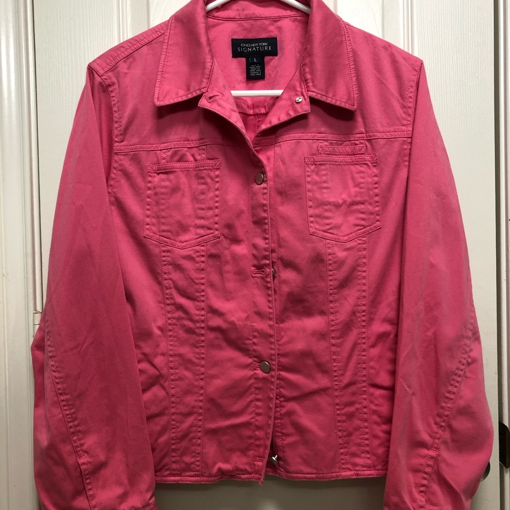 Jones New York Jean Jacket L